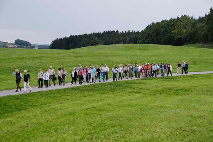 Gut gelaunt durchs württembergische Allgäu.